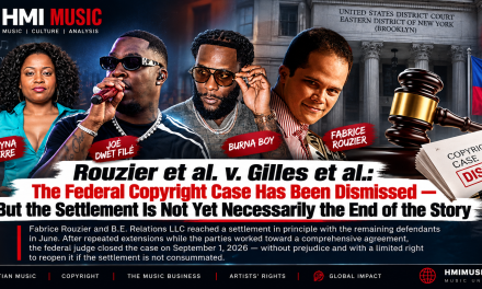 Rouzier et al. v. Gilles et al.: The Federal Copyright Case Has Been Dismissed — But the Settlement Is Not Yet Necessarily the End of the Story