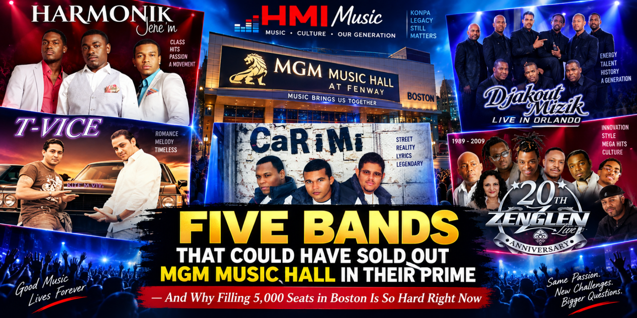 Five Bands That Could Have Sold Out MGM Music Hall in Their Prime — And Why Filling 5,000 Seats in Boston Is So Hard Right Now
