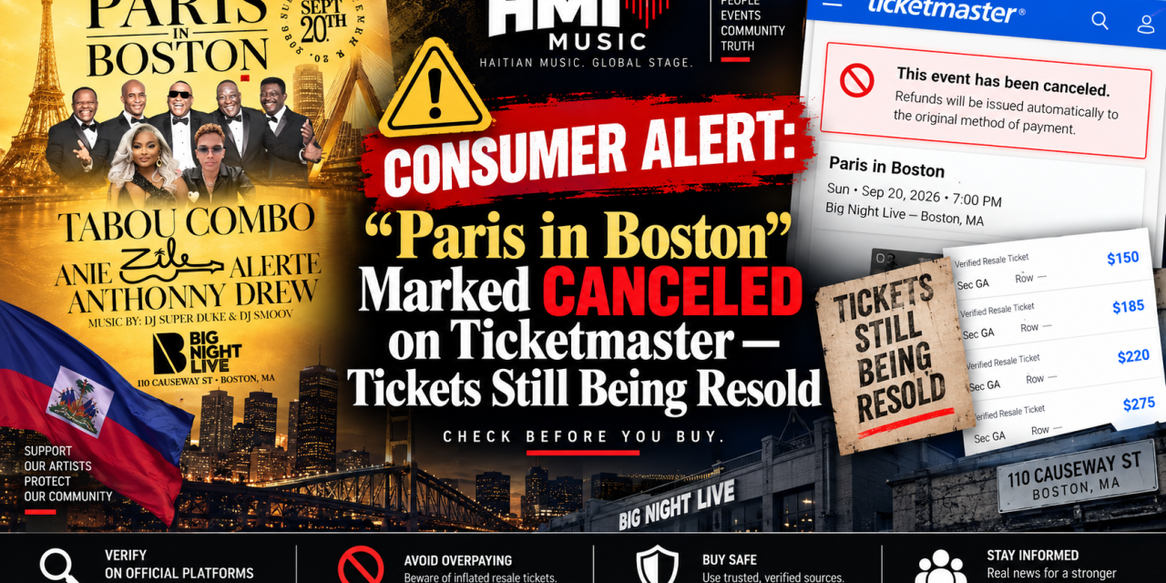 “Paris in Boston”: The Cancellation Nobody Wants to Confirm