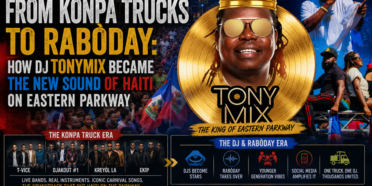 From Konpa Trucks to Rabòday: How DJ TonyMix Became the New Sound of Haiti on Eastern Parkway