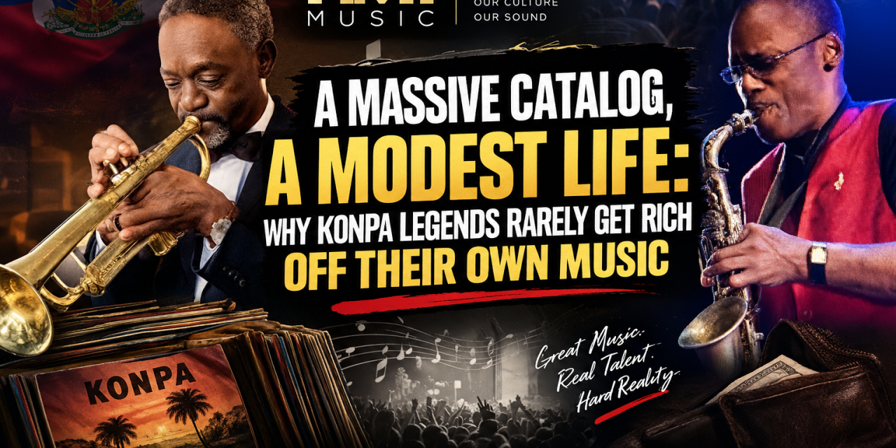 A Massive Catalog, a Modest Life: Why Konpa Legends Rarely Get Rich Off Their Own Music