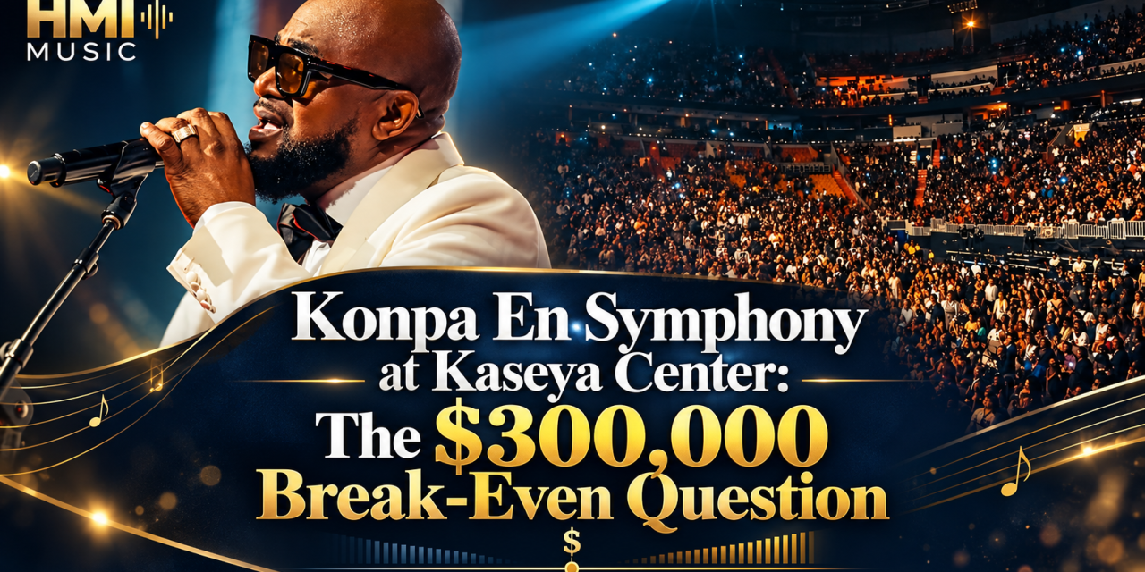 Konpa En Symphony at Kaseya Center: The $300,000 Break-Even Question