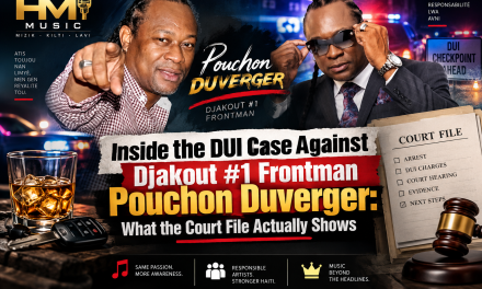 Inside the DUI Case Against Djakout #1 Frontman Pouchon Duverger: What the Court File Actually Shows