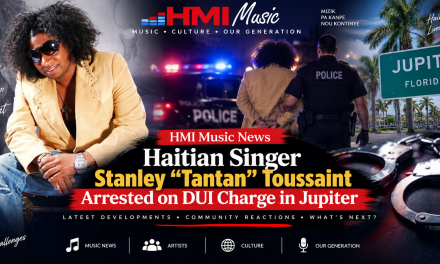 Haitian Singer Stanley “Tantan” Toussaint Arrested on DUI Charge in Jupiter