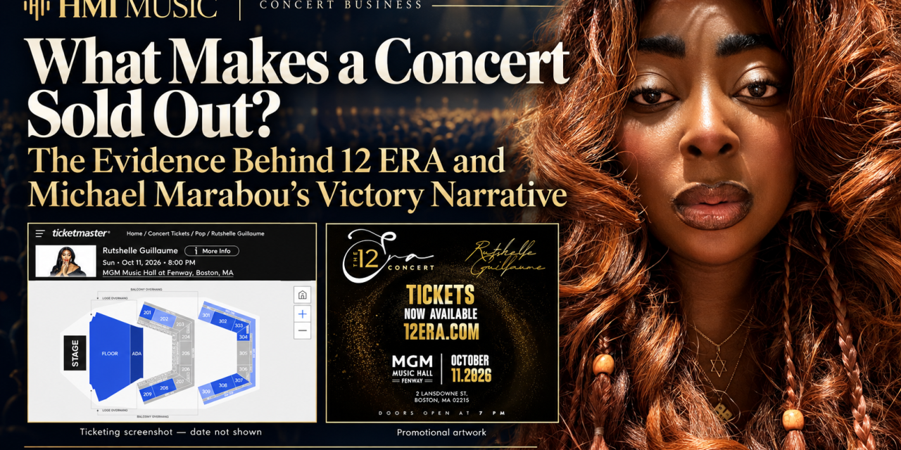 What Makes a Concert Sold Out? The Evidence Behind 12 ERA and Michael Marabou’s Victory Narrative