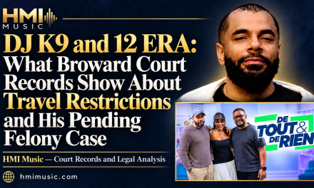 DJ K9 and 12 ERA: What Broward Court Records Show About Travel Restrictions and His Pending Felony Case