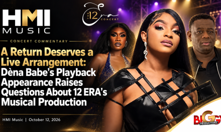 A Return Deserves a Live Arrangement: Dèna Babe’s Playback Appearance Raises Questions About 12 ERA’s Musical Production