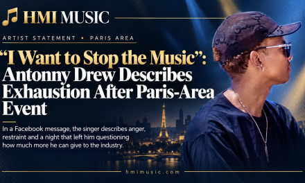 “I Want to Stop the Music”: Antonny Drew Describes Exhaustion After Paris-Area Event