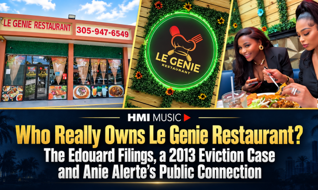 Who Really Owns Le Genie Restaurant? The Edouard Filings, a 2013 Eviction Complaint and Anie Alerte’s Public Connection